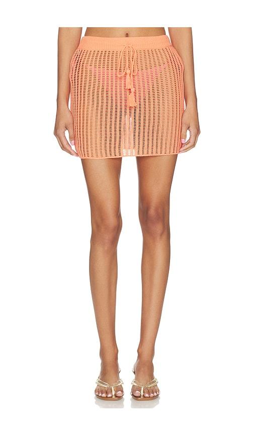 LSPACE Sander Skirt in Coral by LSPACE
