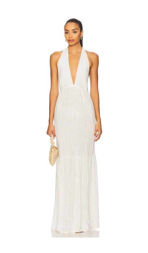 LSPACE Soller Maxi Dress in Cream by LSPACE