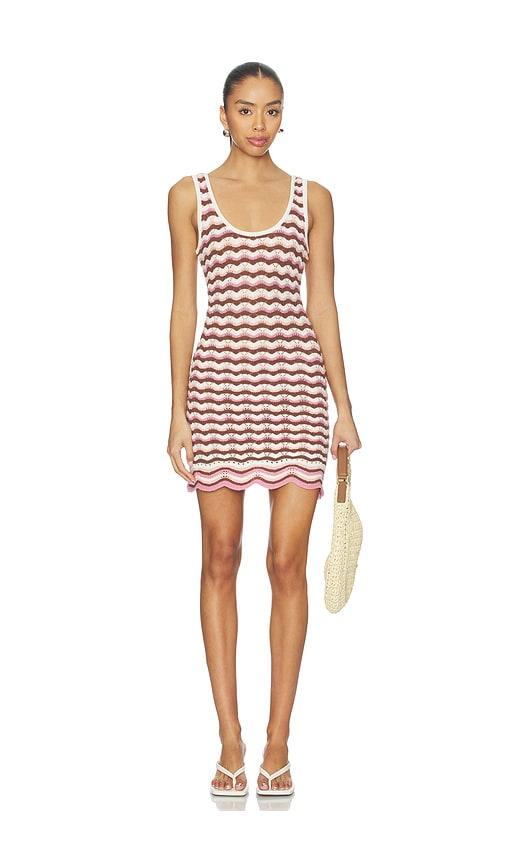 LSPACE Sunchaser Dress in Pink,Brown by LSPACE