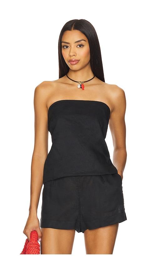 LSPACE Tessa Top in Black by LSPACE
