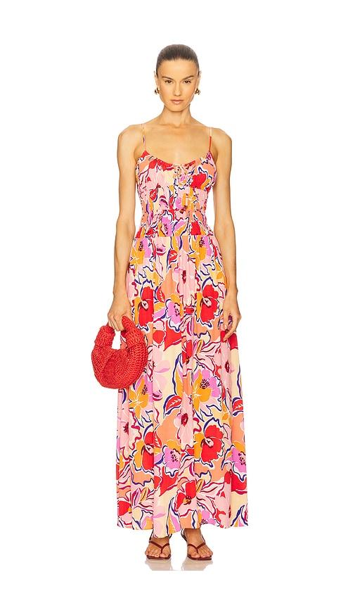LSPACE x Aloha Tala Dress in Coral by LSPACE
