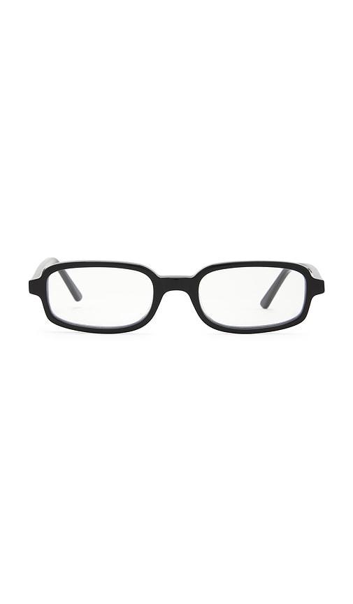 Lu Goldie Vera Blue Light Eyeglasses in Black by LU GOLDIE