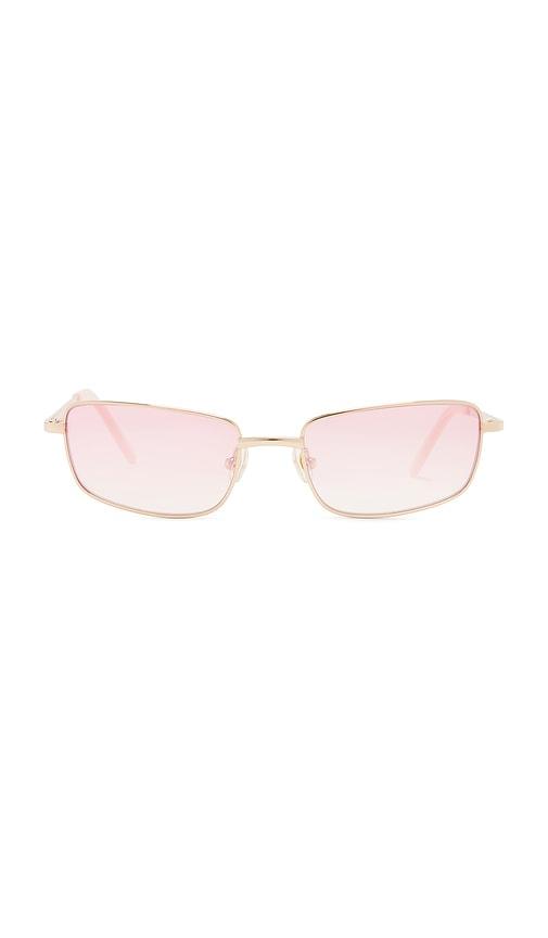 Lu Goldie Yuki Sunglasses in Pink by LU GOLDIE