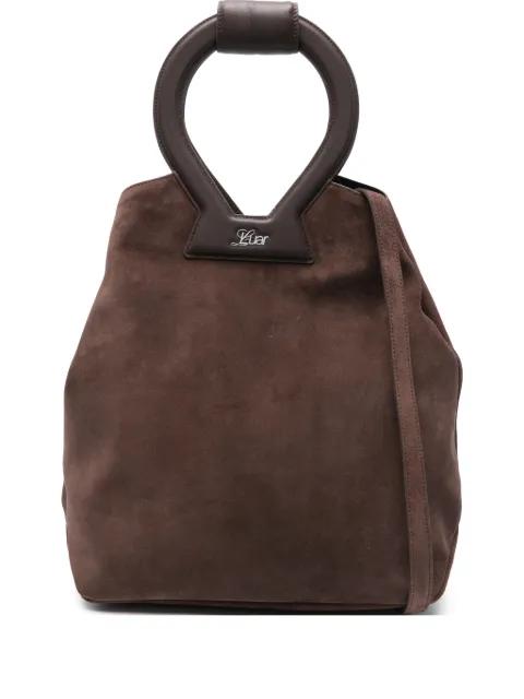 Brooke round-handle tote bag by LUAR