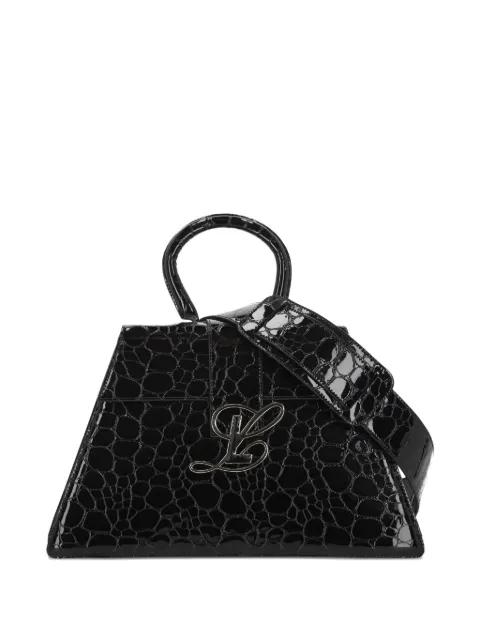 logo embossed tote bag by LUAR