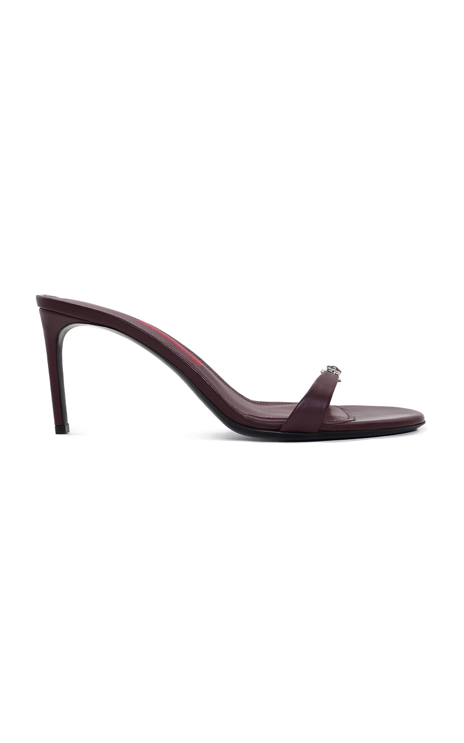 LUCASHEVA Amelie Leather Sandals - Moda Operandi by LUCASHEVA