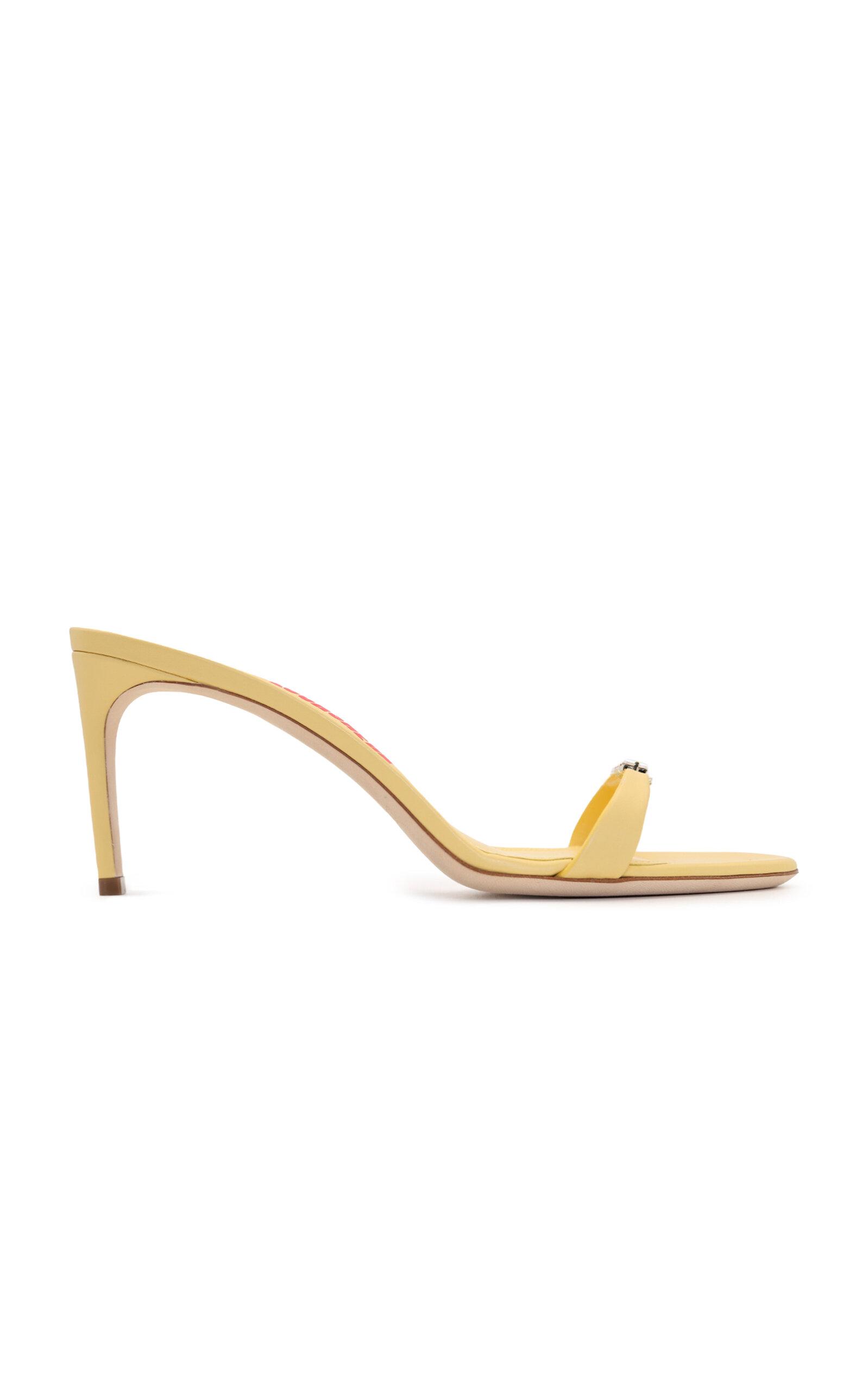 LUCASHEVA Amelie Leather Sandals - Moda Operandi by LUCASHEVA