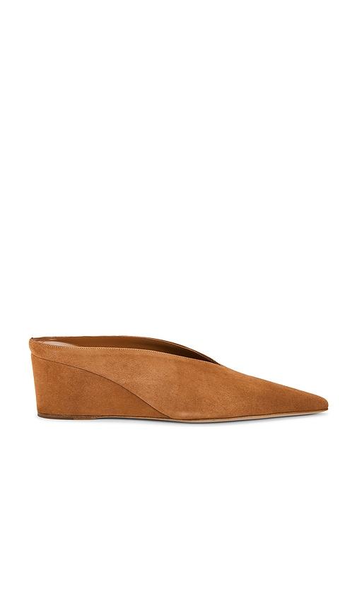Lucasheva Marta Mule in Brown by LUCASHEVA