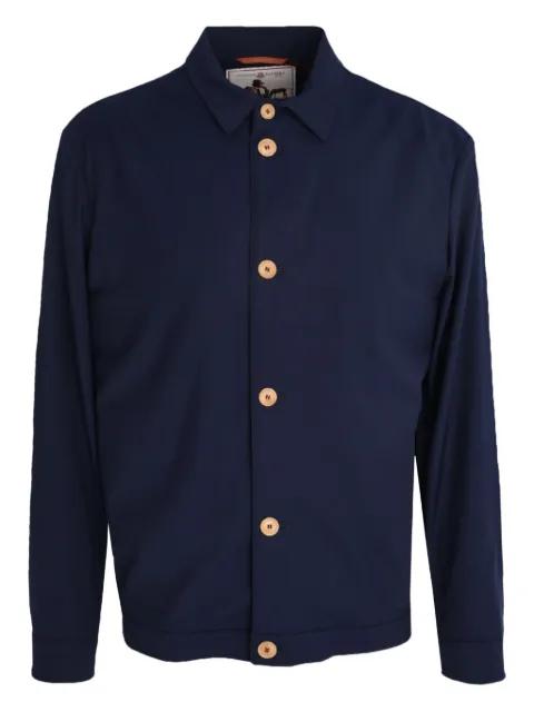 button-fastening shirt jacket by LUCIANO BARBERA