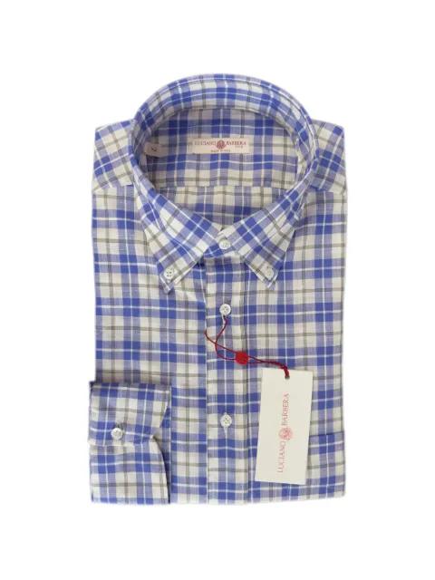 checked buttoned shirt by LUCIANO BARBERA