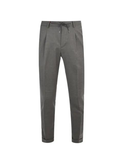 pleated drawstring trousers by LUCIANO BARBERA