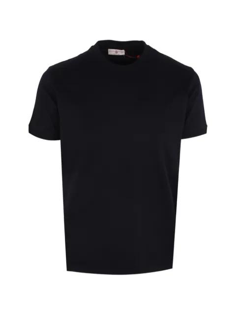 ribbed-trim t-shirt by LUCIANO BARBERA