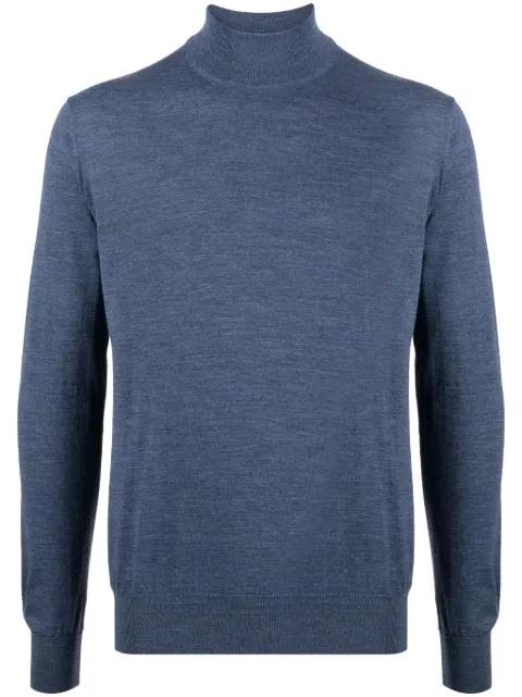 roll neck wool jumper by LUCIANO BARBERA