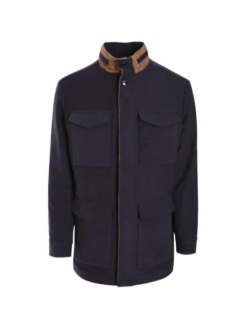 single-breasted coat by LUCIANO BARBERA
