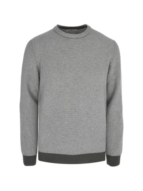 textured-knit cashmere sweater by LUCIANO BARBERA