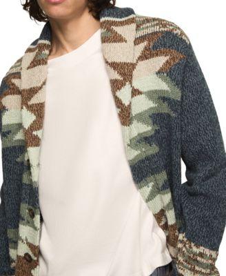 Men's Southwest Shawl Collar Cardigan by LUCKY BRAND