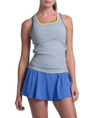Women's Court Rib Racerback Tank by LUCKY IN LOVE