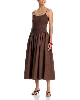 Hazel Smocked Dropped Waist Dress by LUCY PARIS