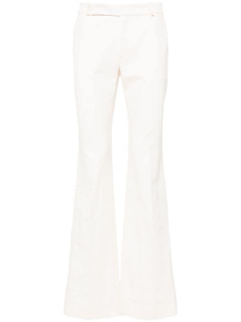 Bum tailored flared trousers by LUDOVIC DE SAINT SERNIN