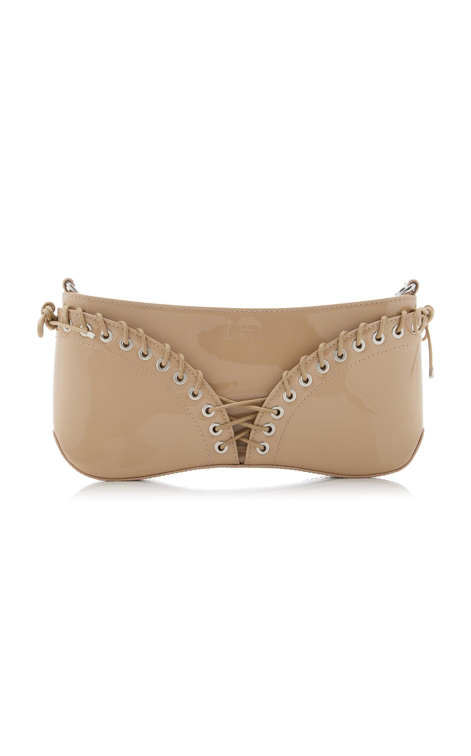 Ludovic de Saint Sernin - Cleavage Patent Leather Bag - Neutral - - Moda Operandi by LUDOVIC DE SAINT SERNIN Ludovic de Saint Sernin - Cleavage Patent Leather Bag - Neutral - - Moda Operandi by LUDOVIC DE SAINT SERNIN