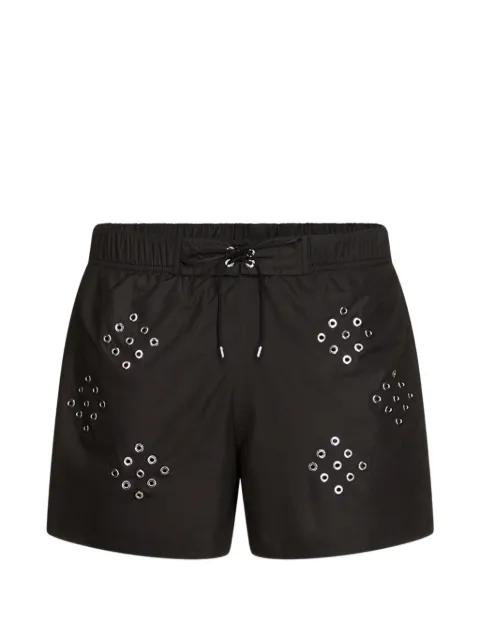 eyelets swim shorts by LUDOVIC DE SAINT SERNIN