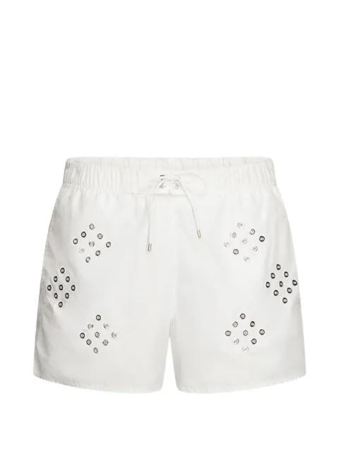 eyelets swim shorts by LUDOVIC DE SAINT SERNIN