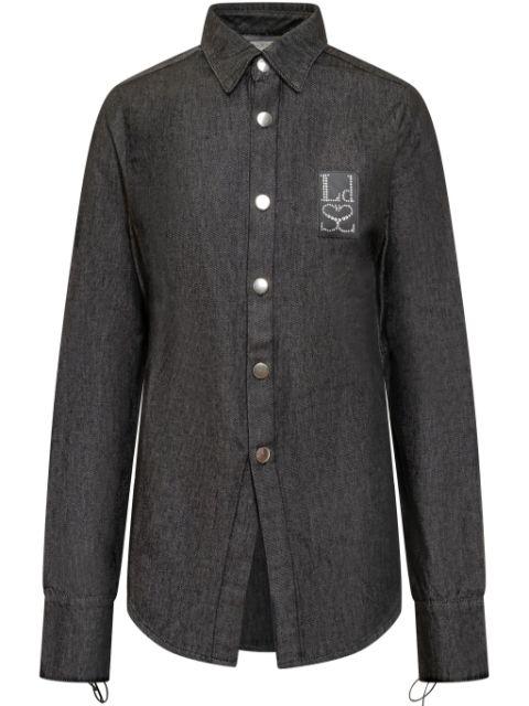 logo-embellished shirt by LUDOVIC DE SAINT SERNIN