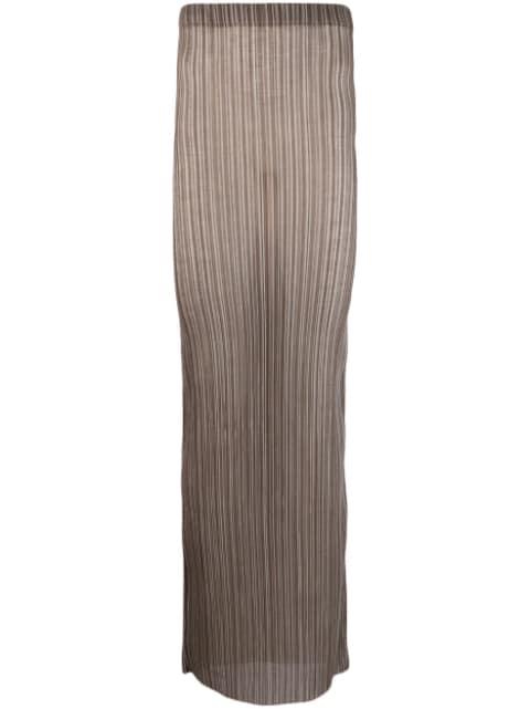 striped maxi skirt by LUDOVIC DE SAINT SERNIN