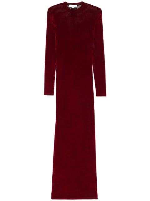 velvet maxi dress by LUDOVIC DE SAINT SERNIN