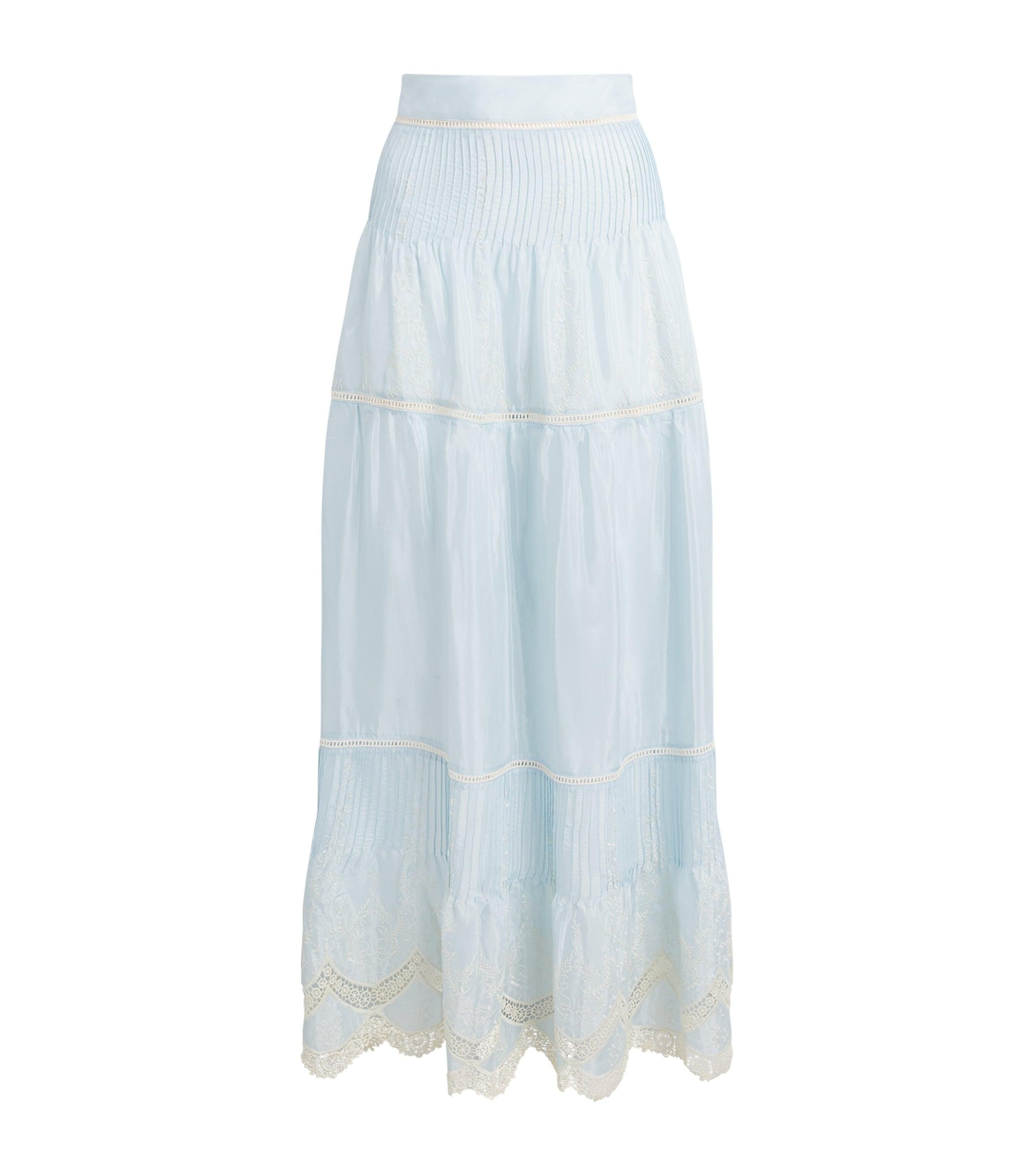 LUG VON SIGA Cotton-Blend Sybill Maxi Skirt by LUG VON SIGA