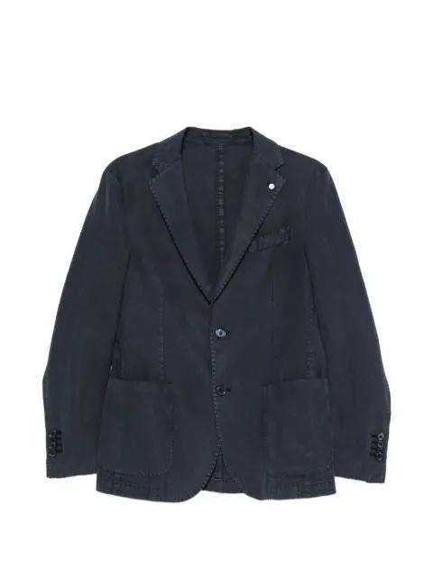 Luigi Bianchi Jackets Blue by LUIGI BIANCHI