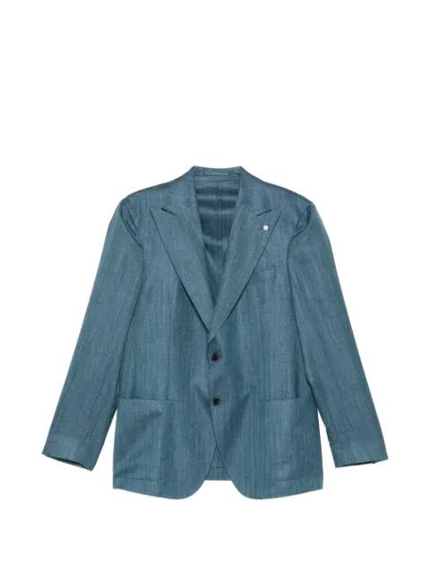 button wool blazer by LUIGI BIANCHI MANTOVA