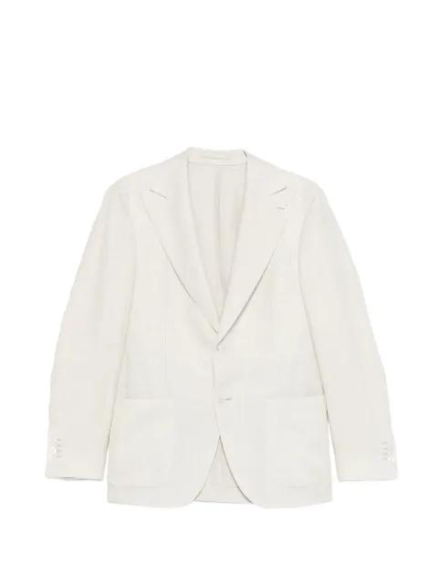 buttoned blazer by LUIGI BIANCHI MANTOVA