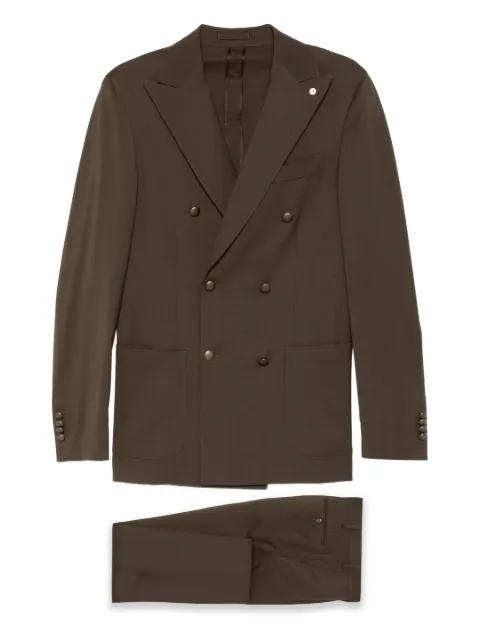 double-breasted suit by LUIGI BIANCHI MANTOVA