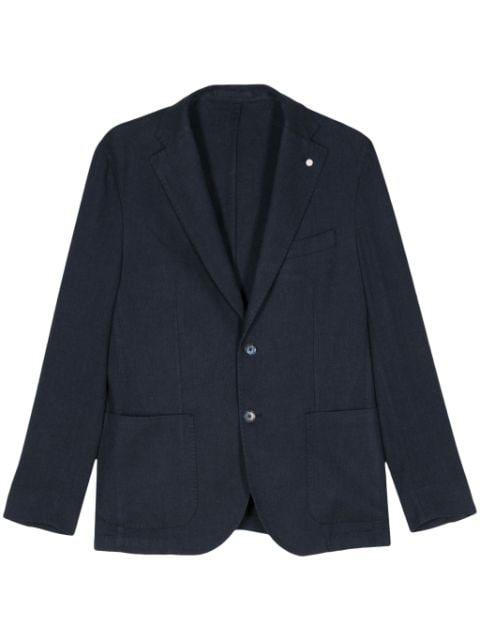 herringbone blazer by LUIGI BIANCHI MANTOVA