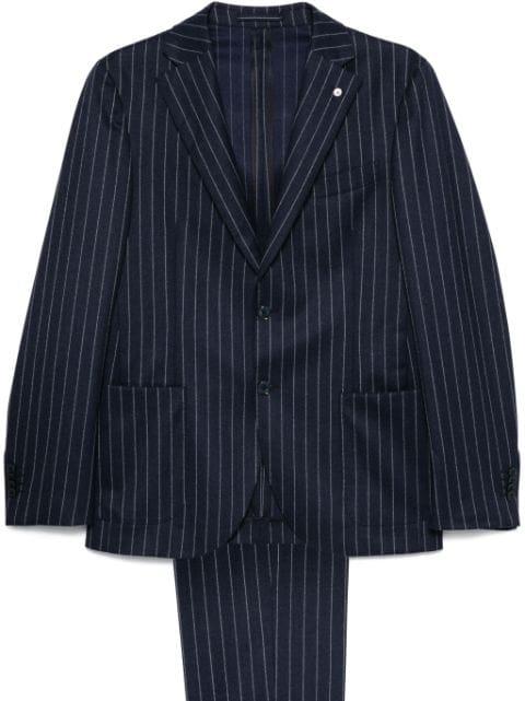 pinstriped suit by LUIGI BIANCHI MANTOVA