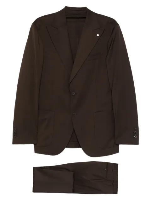 pocket buttoned suit by LUIGI BIANCHI MANTOVA