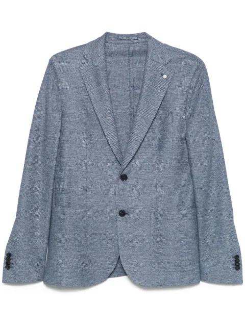 single-breasted blazer by LUIGI BIANCHI MANTOVA