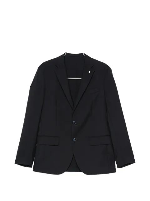 single-breasted notched-lapels suit by LUIGI BIANCHI MANTOVA