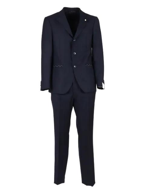 single-breasted suit by LUIGI BIANCHI MANTOVA