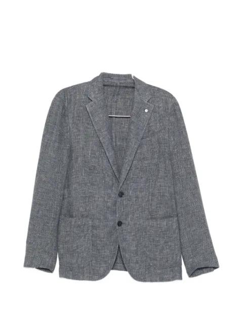 button pin blazer by LUIGI BIANCHI