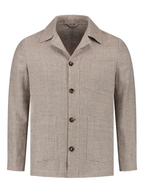 houndstooth blazer by LUIGI BORRELLI