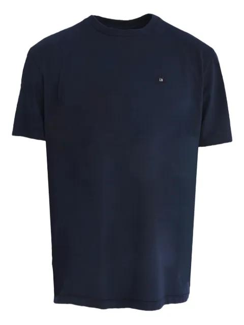 logo-embroidered cotton T-shirt by LUIGI BORRELLI
