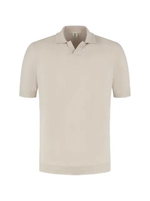 short-sleeve collared T-shirt by LUIGI BORRELLI