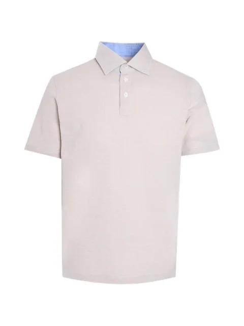 short-sleeve polo by LUIGI BORRELLI