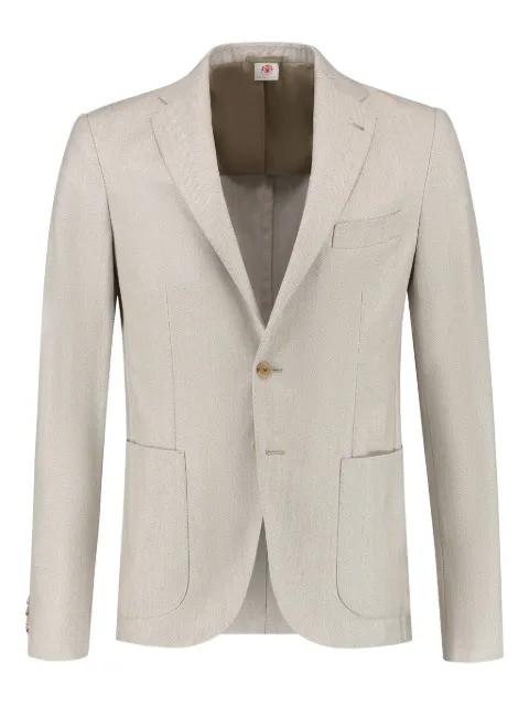 single-breasted blazer by LUIGI BORRELLI