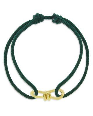 Men's 14K Yellow Gold Sequel Large Twisted Wire Cord Bracelet Collection by LUIS MORAIS