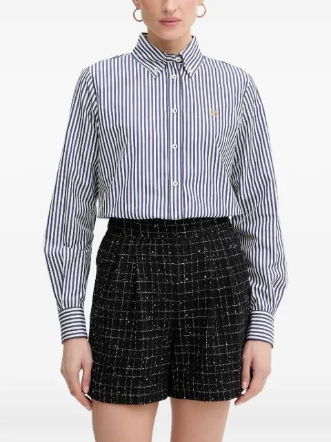 Barratura embroidered button-down shirt by LUISA SPAGNOLI