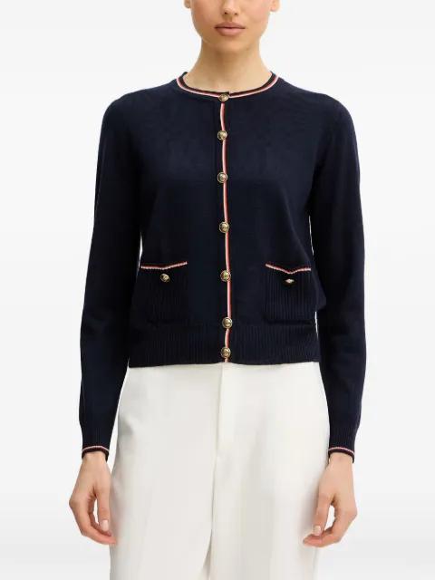 Martorana button pocket cardigan by LUISA SPAGNOLI