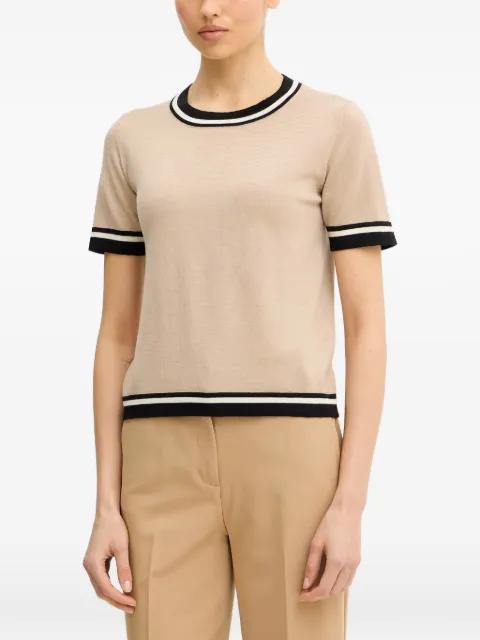 Mielina stockinette-knit top by LUISA SPAGNOLI